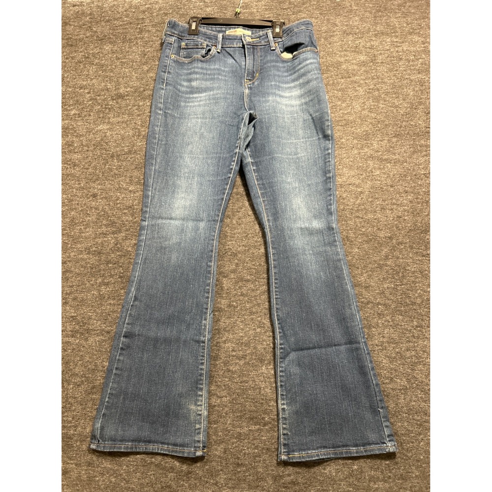 Signature by Levi Strauss Jeans Womens 8M W29 L32(30")Blue Mid Rise Bootcut